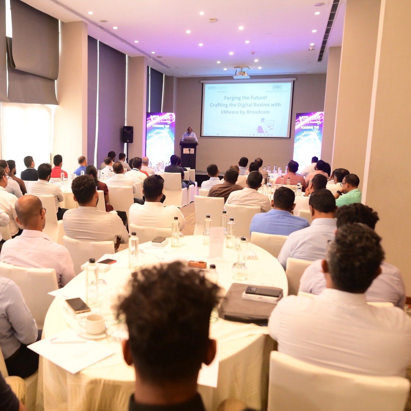 DMS Electronics event audience